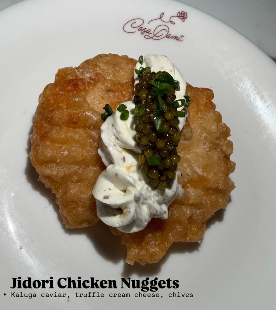 Restaurant creation — TBGC ingredients